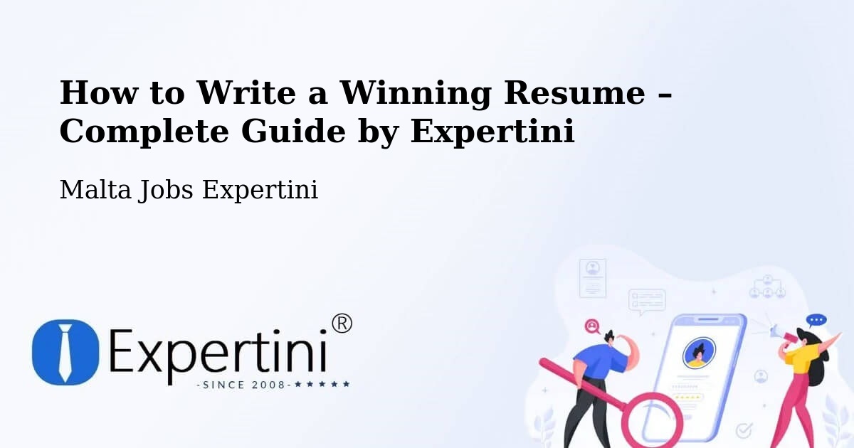 Resume Writing Guide for Job Seekers – Nadur - Nadur, Malta Jobs Expertini